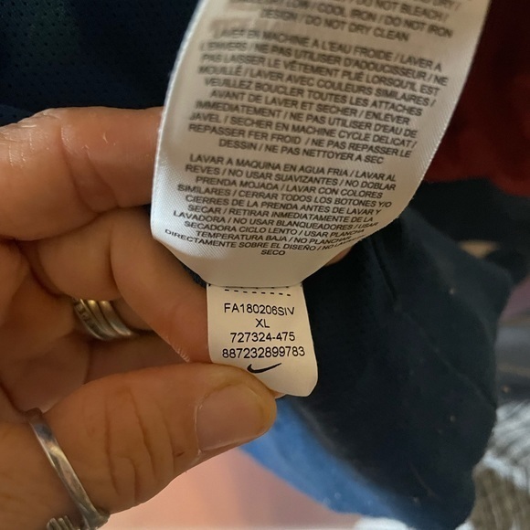 Nike jacket multicolored hooded sz XL‎ - Picture 9 of 9